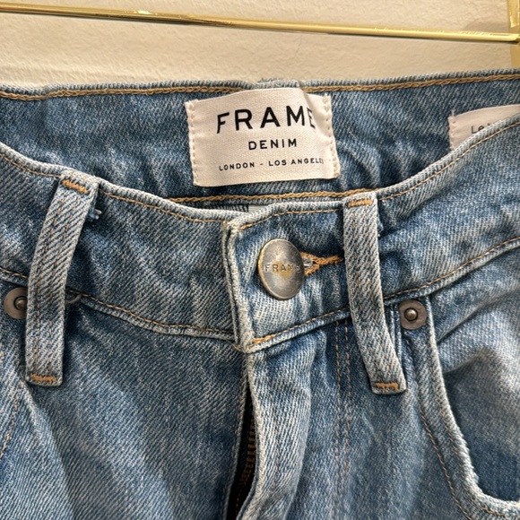 FRAME DENIM Le Vintage Bermuda Shorts 26 - Picture 2 of 11